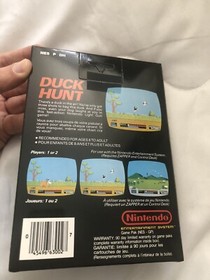+++ 100 % Official MINT Duck Hunt Nes Nintendo New  No Zelda Pokemon Mario  ASD
