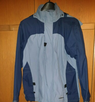 Crane Sports Windjacke, leichte Jacke, Blau, Kapuze, Gr. 36 / 38 / S