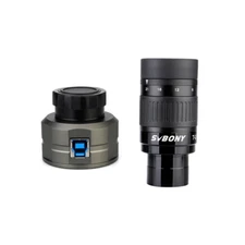 SVBONY SV135 Telescope Eyepiece Zoom 7 to 21mm + SV205 Beginner Planetary Camera