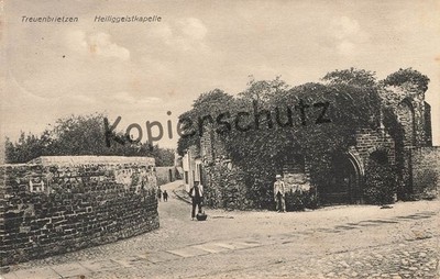 AK DR  - Treuenbrietzen - Heiliggeistkapelle - Brandenburg ~1911 nach Berlin