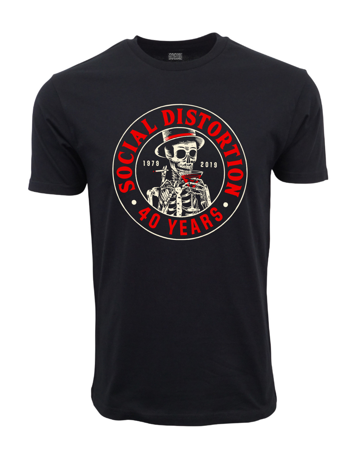 Social Distortion Established  Graphic  T shirt