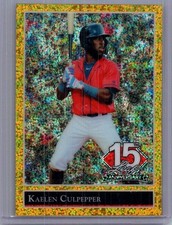 Kaelen Culpepper 2025 Leaf National NSCC Baseball 1/1 Pre Production Proof