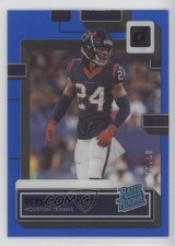 2022 Panini Clearly Donruss Rated Rookie Blue 86/99 Derek Stingley Jr #94 0t2