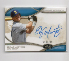 Ed to the Hall! Top 10 Edgar Martinez Baseball Cards 18