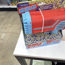 Playtek Bubble Blaster 36 Holes Red Blue Toy Gun Ages 3 Age Level 4-7