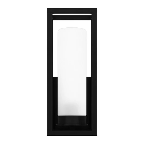 Quoizel NEV8406 Neville 15" Tall Outdoor Wall Sconce - Black - Picture 5 of 7