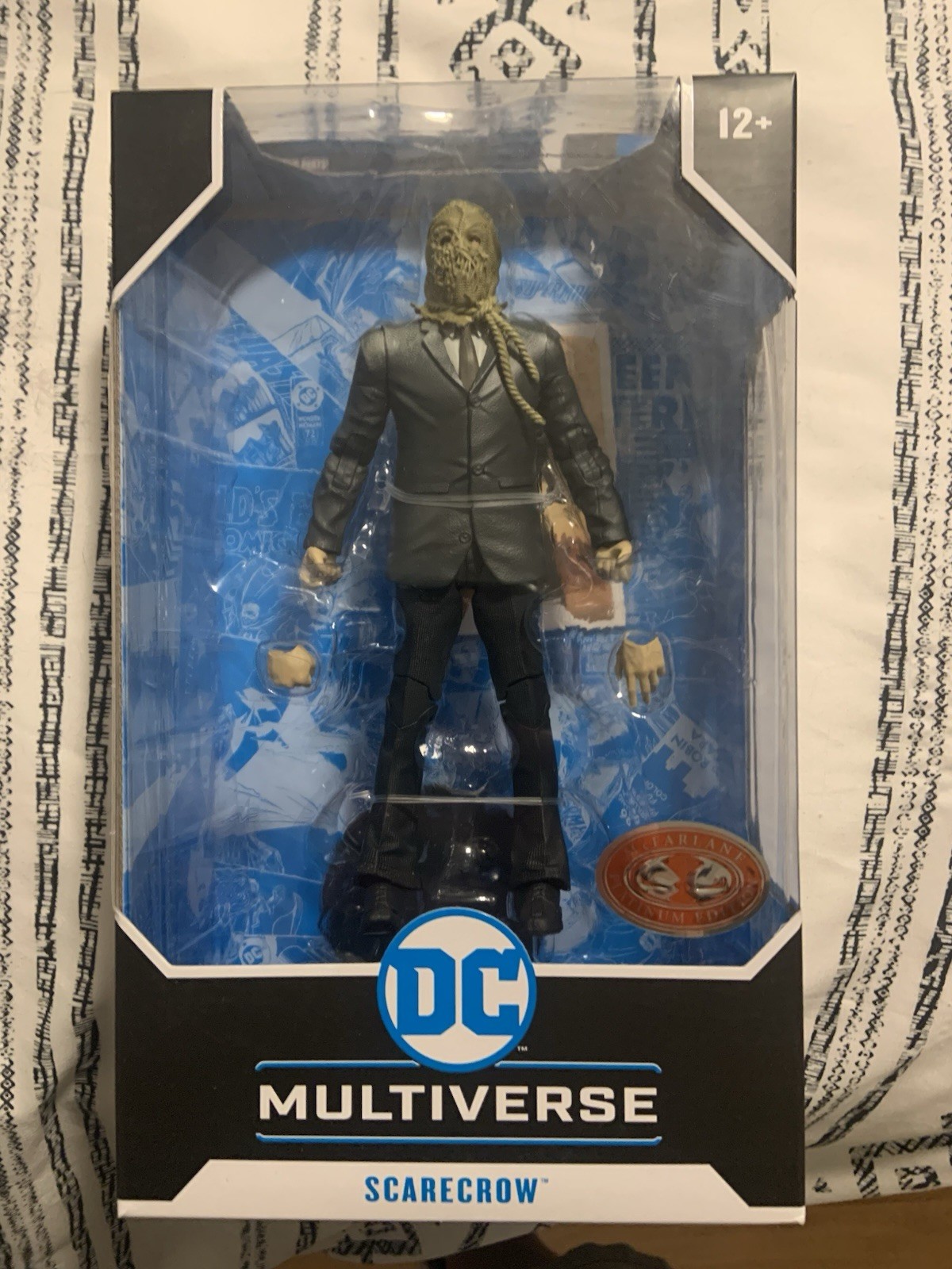 McFarlane DC Multiverse Scarecrow Red Platinum Edition Batman Begins Action Figure