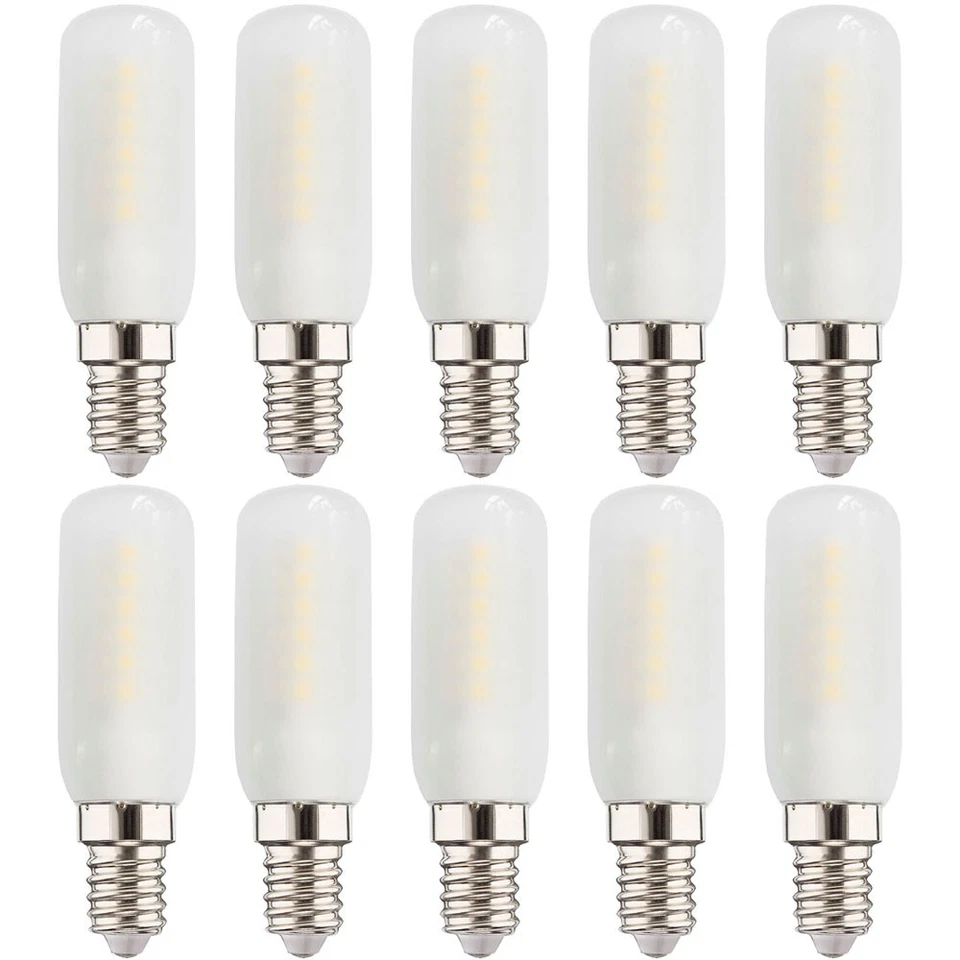 10 x LED Röhre T25 Dunstabzugshaubenlampe 2,5W =23W E14 matt 220lm warmweiß 270°