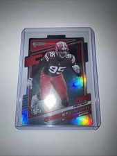 Donruss Myles Garrett Cleveland Browns 2021 Press Proof Die-cut /75 #142
