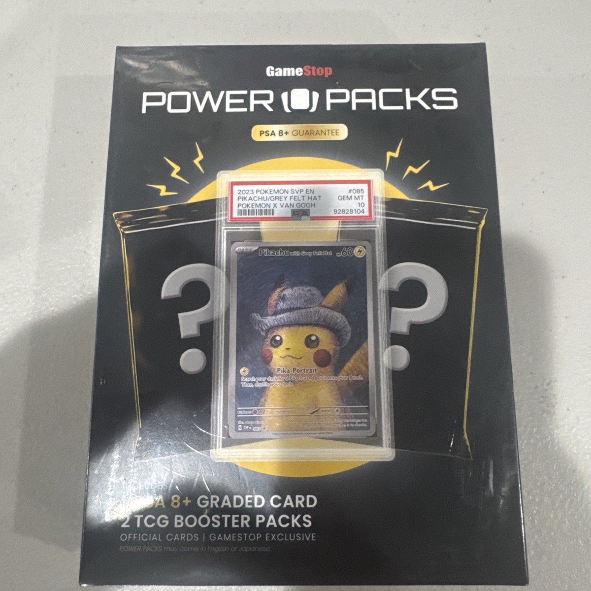 GameStop Power Packs TCG Pokémon Sealed Box