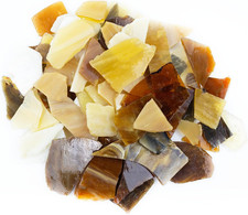 Irregular Stained Glass Scraps Mosaic Tiles Pieces 1-3Cm Broken Glass Pieces Sha