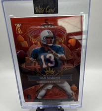 Wild Card 5 Card Draw Black Tie Edition Dan Marino 1/3 Football Card