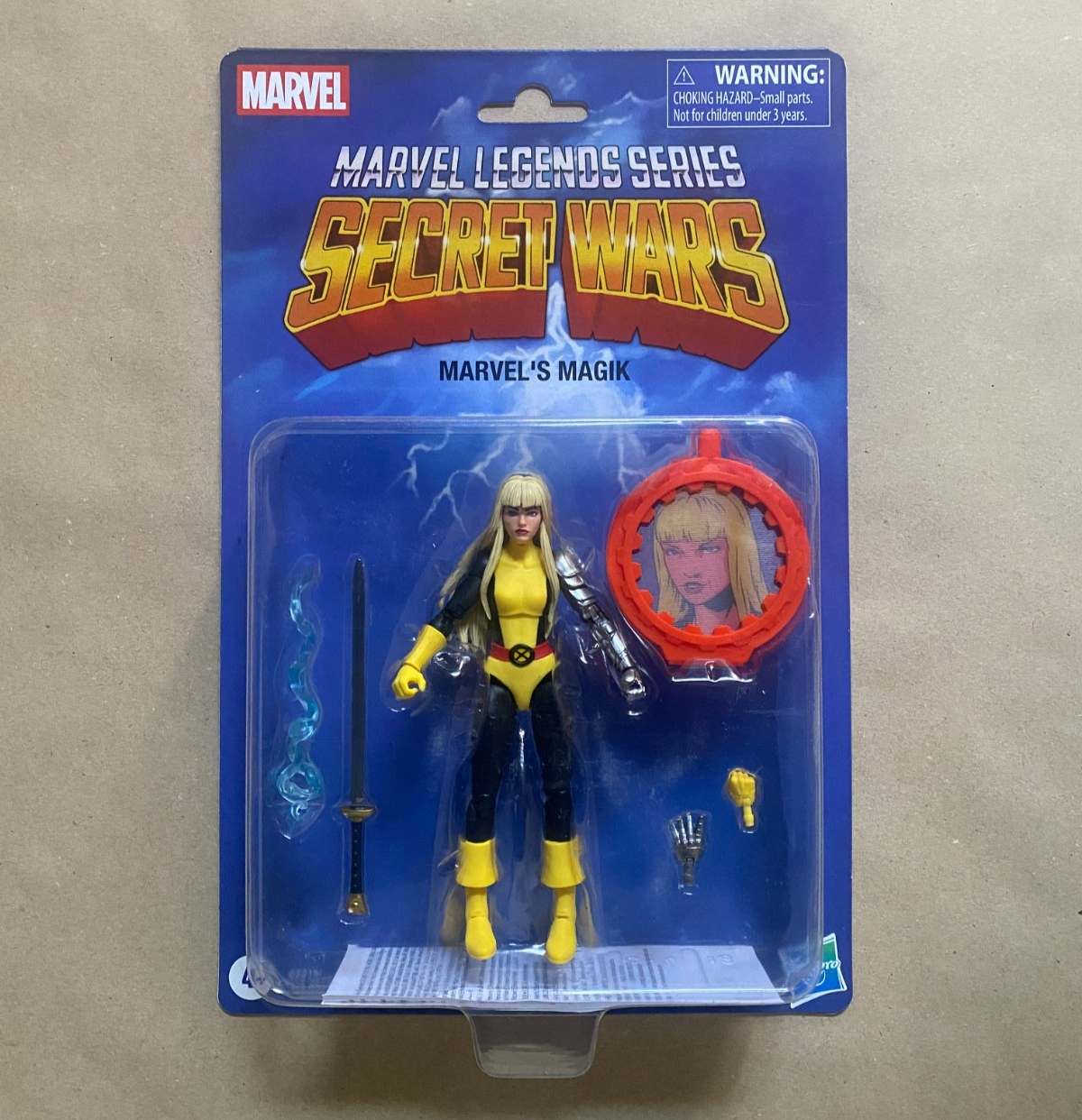 MAGIK SECRET WARS MARVEL LEGENDS SERIES - HASBRO ACTION FIGURE