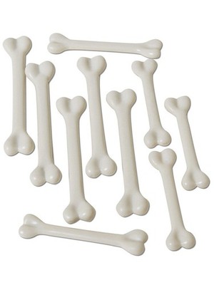 Bag O Bones Halloween Decor Props - 10 pc Set