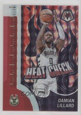 2023-24 Panini Mosaic Heat Check Damian Lillard #6 14t3