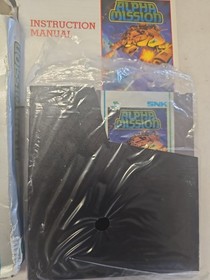 Alpha Mission (Nintendo NES) Complete in Box CIB