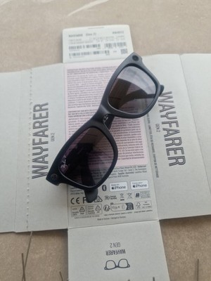 Ray Ban Meta Wayfarer Gen 2 Rahmen ohne Gläser funktioniert nicht Größe 50