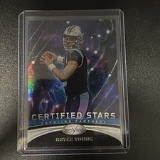 2023 Certified Football Bryce Young Rookie Certified Stars Insert Panthers #CS-7