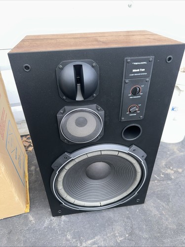 Vintage Realistic Mach Two Speakers 40-4032A Need New Cone 1 - Bild 5 von 5