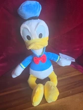 Disney Friends Donald Duck Disney Baby Plush with Hand Fasteners New NWT