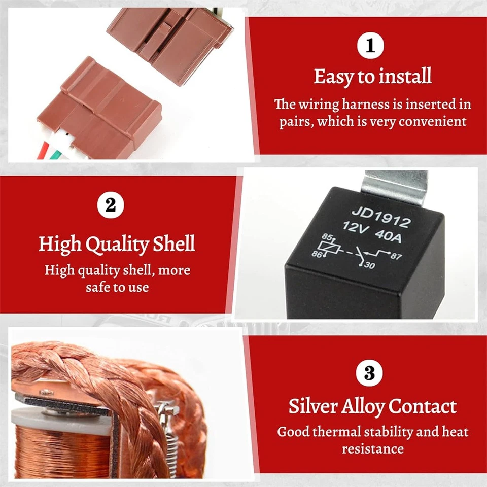 Conversión de relé principal para Honda Civic 92-01 Accord 90-02 Acura Integra 94-01 Foto 3 de 4