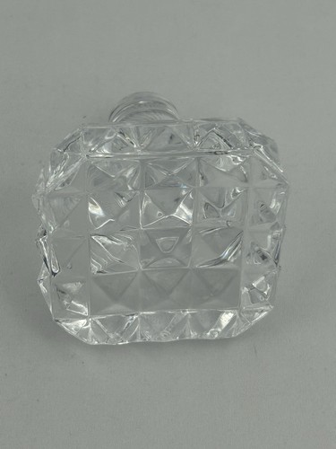Vintage Cristal D’Arques taille Crystal Decanter Whiskey Decanter Made In France - Picture 8 of 11