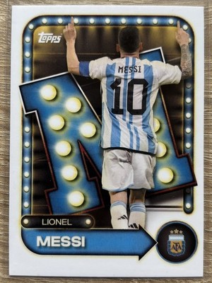 Topps Argentina Collector Tin 2026 - 26 - Lionel Messi - Name In Lights