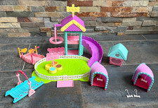Chubby Puppies Working Ultimate Dog Park w/ Extra Playset Accessories - Complete