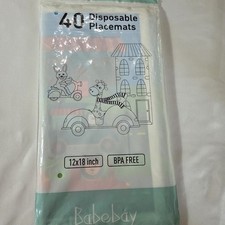 Babebay 12 18 Disposable Placemats For Children