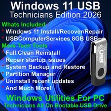 Windows 11 Installed EASY UPGRADE FOR OLDER PC/LAPTOPS