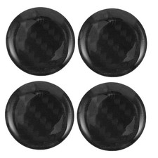  4 Pcs Key Socket Cover Sticker Car Decoration Automotive Keyhole Protector