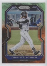 2021 Panini Prizm Tier II Cosmic Haze Prizm Charlie Blackmon #150 09wp