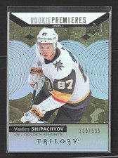 2018 Upper Deck Trilogy Rookie Premieres Vadim Shipachyov #75 Level 339/999