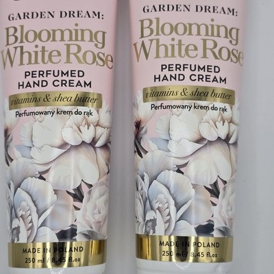 2 Garden Dream Blooming Barwa Cosmetics  White Rose  Hand Cream.