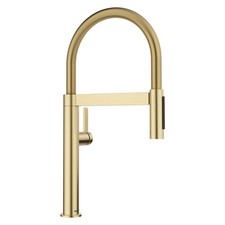 Blanco 527483 Culina II Mini Semi-Pro Kitchen Faucet Satin Gold 1.5 GPM