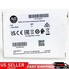 NEW- 1Pc Allen-Bradley 1734-IE2C Input Modules | Ser.:C | Rev.:A02 | FW: 3.005-