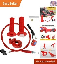 Mini Bike Throttle Cable Kit Stainless Steel Red Fit 212cc Coleman Baja