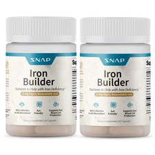 Snap IRON Supplement Bioavailable Red Blood Cell Support Full Spectrum Gycinate