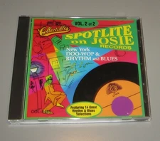 Spotlite On Josie Records Vol. 2 (CD, 1993) Doo Wop Teardrops Cadillacs Emanons