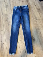 Flying Monkey Distressed Raw Hem Details size...