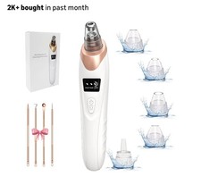 2025 Blackhead Remover Pore Vacuum,Facial Pore Cleaner-5 Suction Power,5 Probes