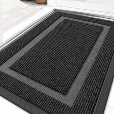 Front Door Mat Entrance Floor Rug Doormat Non-Slip Mat Indoor Outdoor Waterproof