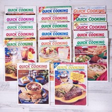 Taste of Home QUICK COOKING 1998-2005 Lot of 17 Magazines Premier  Collectors