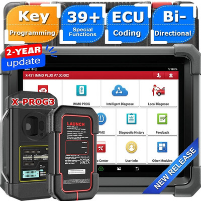 2026 Launch X431 IMMO PLUS PRO 5 X-PROG 3 Profi OBD2 Diagnosegerät Key Programm
