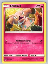 Snubbull 90/149 Sun & Moon Base Set Common