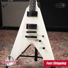 ESP LTD James Hetfield Signature Vulture Electric Guitar - Olympic White with Ha