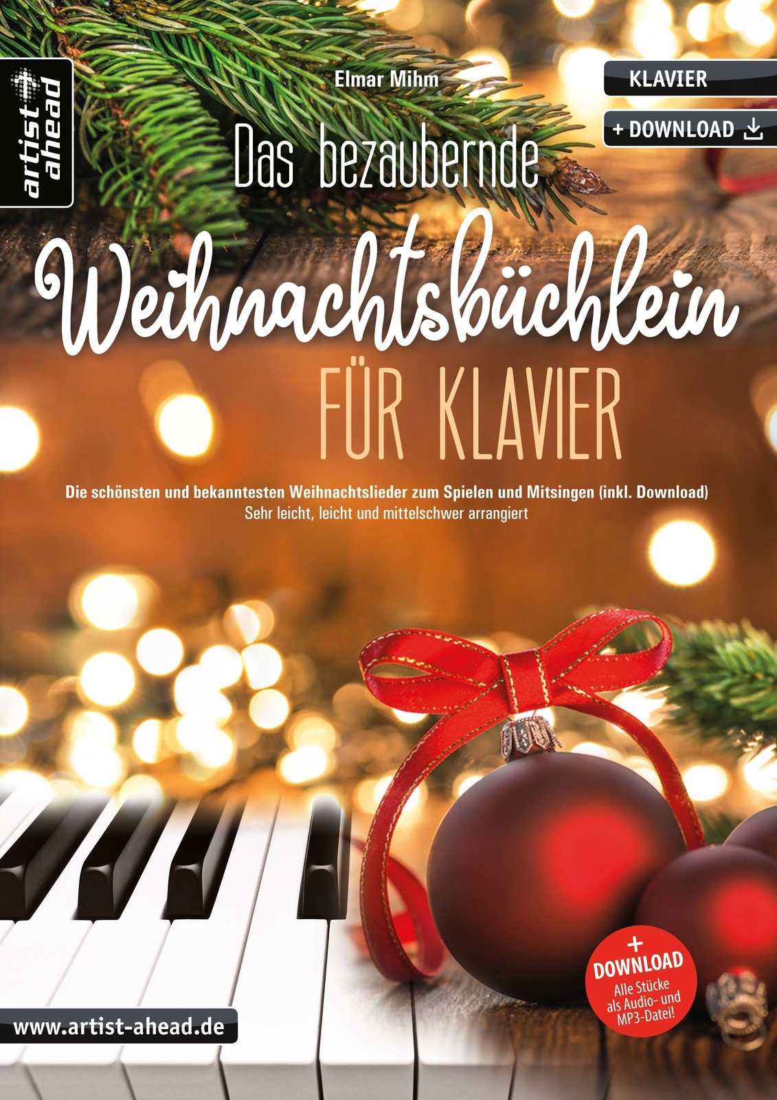 Thumbnail - Das Bezaubernde Weihnachtsbüchlein Für Klavier | Buch | 9783866421776