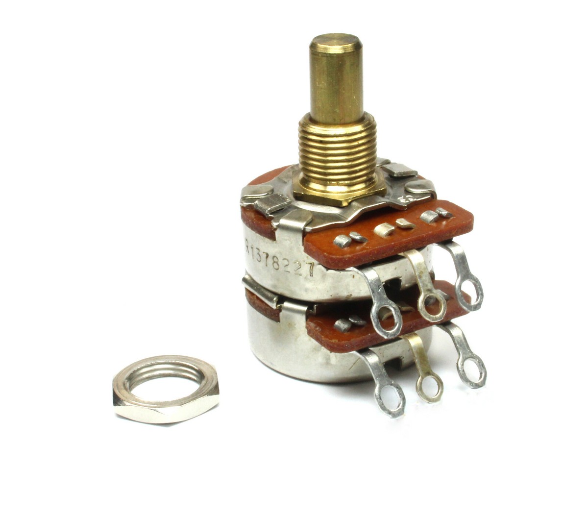 100kohm Potentiometer Uxcell Stereo B503 50K Ohm Dual Linear Taper ...
