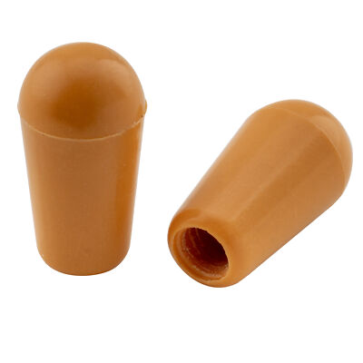Musiclily Pro 2Pcs Amber Metric Thread Guitar 3 Way Switch Tips For Epiphone LP