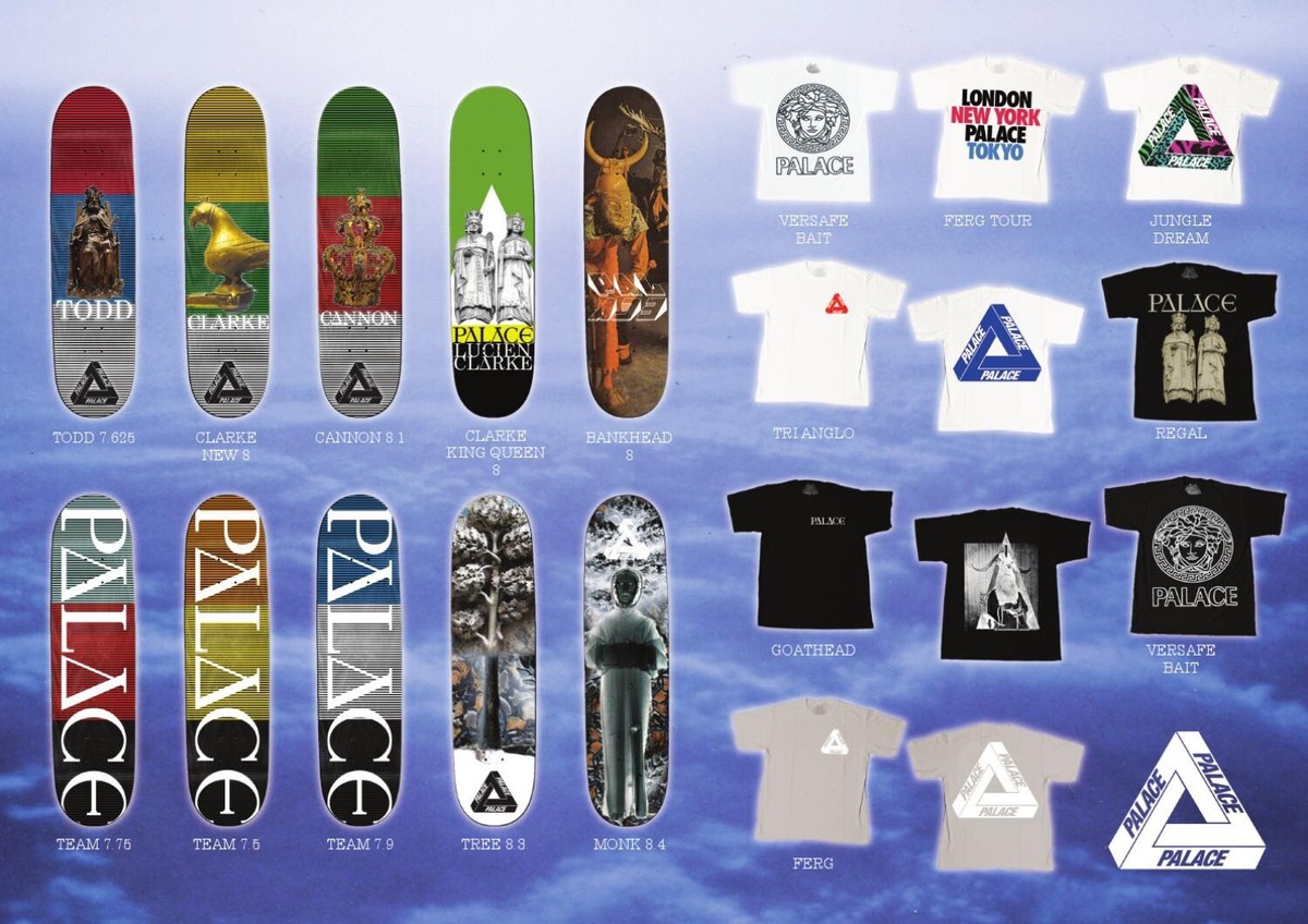Palace Skateboards Deck Lucien Clarke debut first pro deck Rare